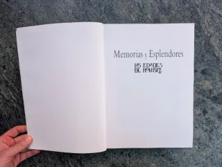 Memorias y esplendores