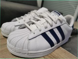 Adidas Superstar Blancas Negras Talla 44
