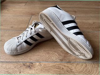 Adidas Superstar Blancas Negras Talla 44