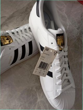 Adidas Superstar Talla 44 Blancas Negras