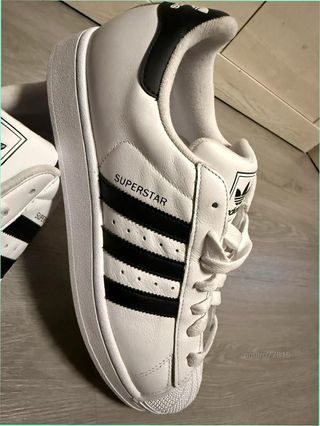 Adidas Superstar Blancas Negras Talla 42