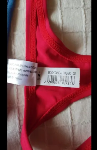 Bikini rojo
