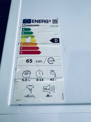 392.Lavadora 6 Kilos Benavent Impecable Garantia