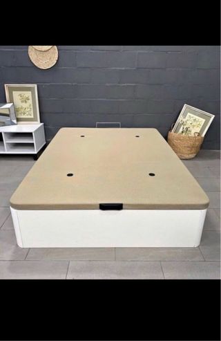 Cama canapé con colchón
