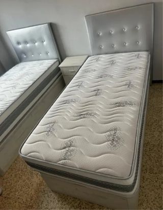 Cama canapé con colchón