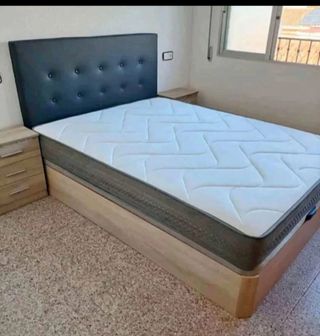 Camas canapé modernas con colchón incluido