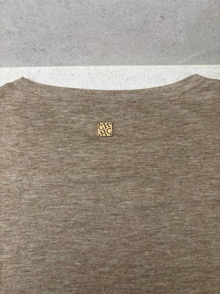 Camiseta Carolina Herrera Beige Talla S