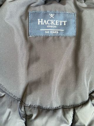 Abrigo Hackett Negro