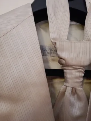 Traje de ceremonia Carlos Pignatelli Beige