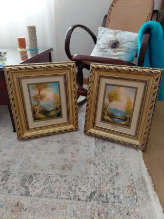 Pareja de Cuadros Decorativos