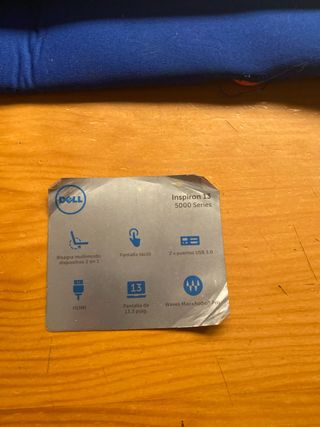 Portátil Dell Plata