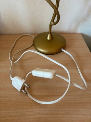 Lampada da tavolo vintage 2 tulipani