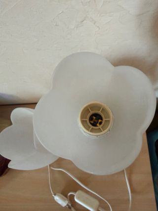 Lampada da tavolo vintage 2 tulipani