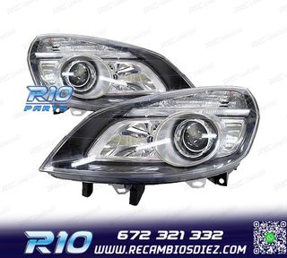 FAROS RENAULT SCENIC II 05-08 XENON FONDO NEGRO