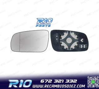 CRISTAL ESPEJO BASE IZQUIERDO VOLKSWAGEN VW GOLF IV 98-03