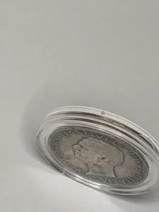 Moneta 5 Lire Aquila 1927