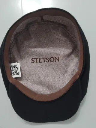 Gorra Stetson Brooklyn Lana Cachemira Negra 59/L