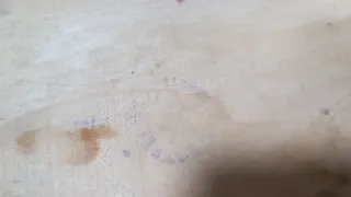 Joyero antiguo de madera con rosas