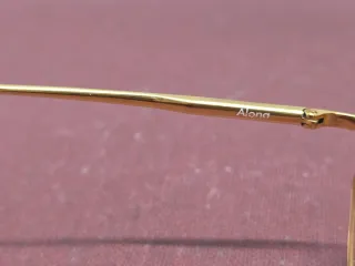 Gafas Vista Linda Farrow Alona Marrón/Dorado