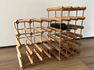 Botelleros de madera