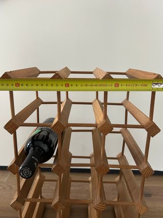 Botelleros de madera