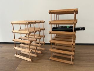 Botelleros de madera