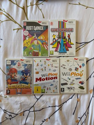 Nintendo Wii Negra Completa