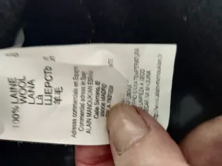 Chaqueta Negra Alain Manoukian