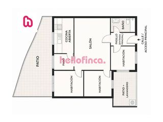 Piso en venta en Can Palet en Terrassa