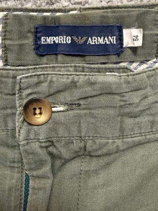 Emporio Armani Pantalón Corto Verde Oliva