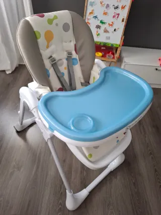 Trona Kinderkraft con cojín estampado