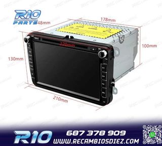 RADIO GPS ANDROID 14 PARA VOLKSWAGEN VW GOLF POLO PASSAT CAD