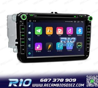 RADIO GPS ANDROID 14 PARA VOLKSWAGEN VW GOLF POLO PASSAT CAD