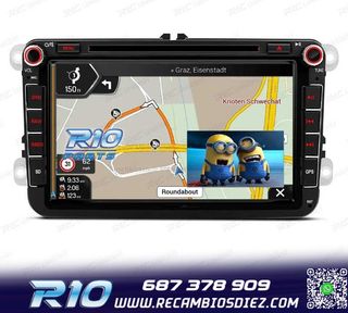 RADIO GPS ANDROID 14 PARA VOLKSWAGEN VW GOLF POLO PASSAT CAD