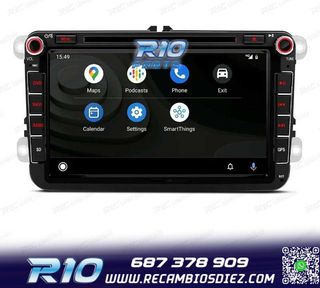RADIO GPS ANDROID 14 PARA VOLKSWAGEN VW GOLF POLO PASSAT CAD