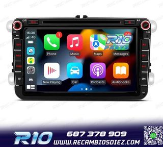 RADIO GPS ANDROID 14 PARA VOLKSWAGEN VW GOLF POLO PASSAT CAD