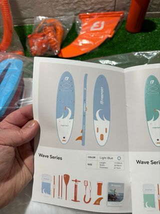 Tabla de pádel surf hinchable completa