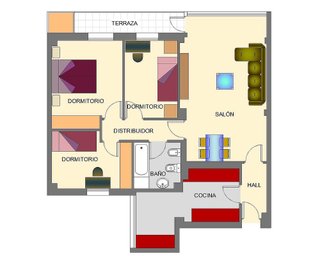 Piso en venta en El Naranjo en Fuenlabrada