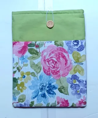 Funda protectora para libros o tablet rosas y flor