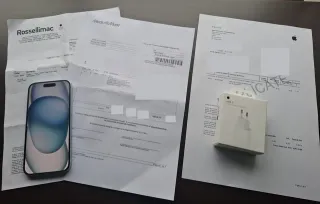 iPhone 15 128GB Azul - Batería 100%