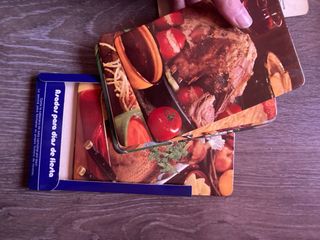 Mundo actual de cocina. Recetario  en fichas