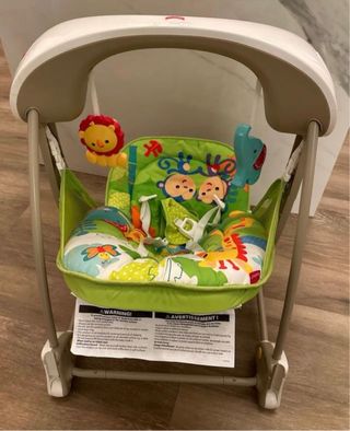 Columpio Mecedora Fisher Price Bebé Animales