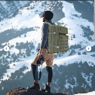 Mochila Táctica Militar Onik MOLLE Impermeable