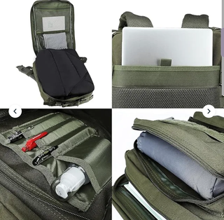 Mochila Táctica Militar Onik MOLLE Impermeable