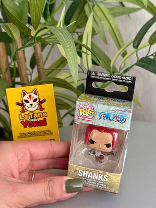Portachiavi Funko Pop! One Piece Shanks