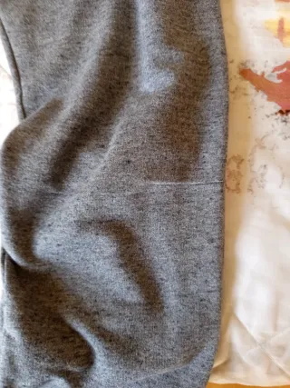 Pantalón chándal gris mujer