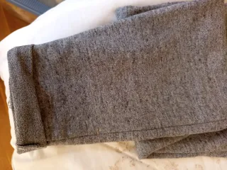 Pantalón chándal gris mujer