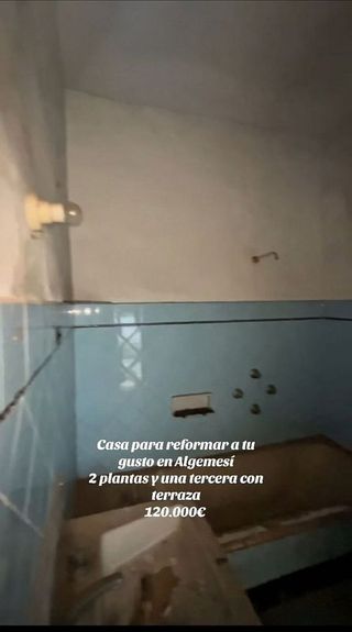 Casa adosada en venta en Algemesí