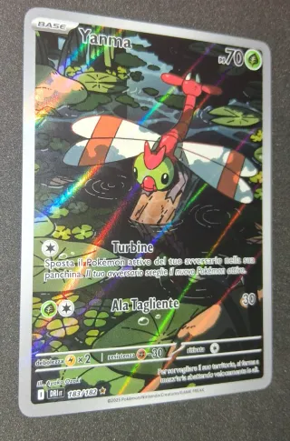 Lotto 7 Carte Pokémon - Yanma & Yanmega (NM)