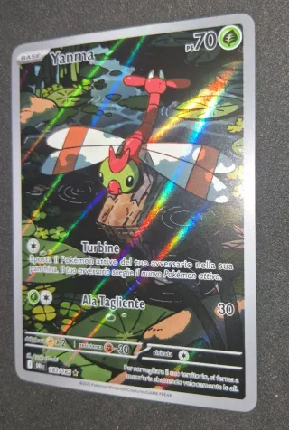 Lotto 7 Carte Pokémon - Yanma & Yanmega (NM)